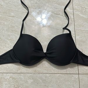 Black bathing suit top